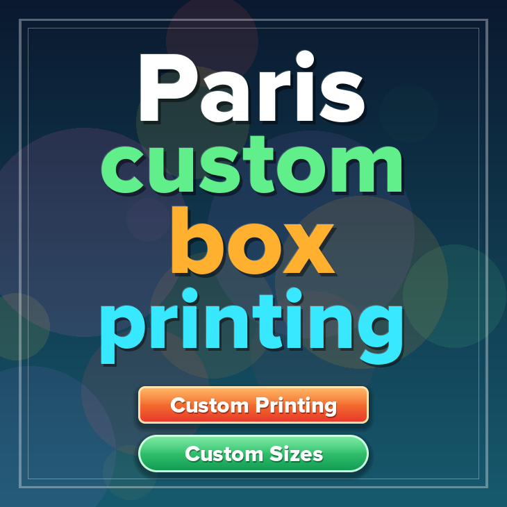 Paris custom box printing