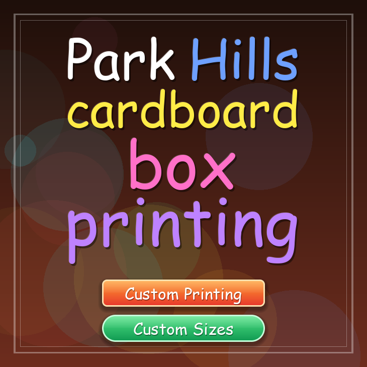 Park Hills cardboard box printing