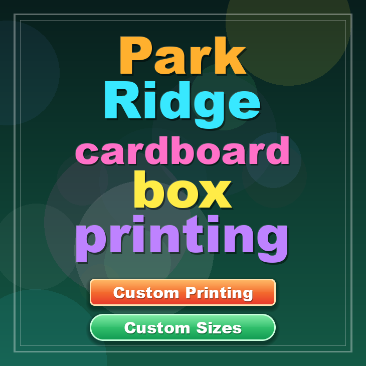 Park Ridge cardboard box printing