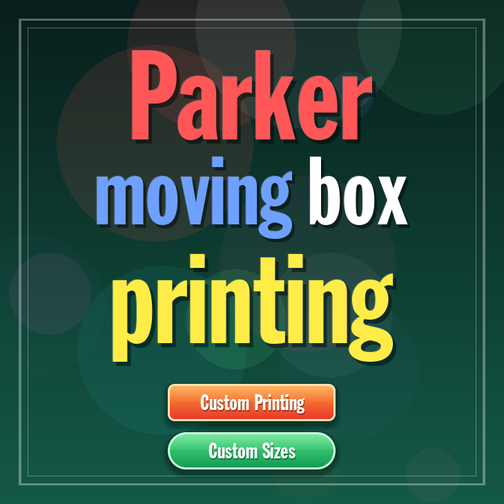 Parker moving box printing