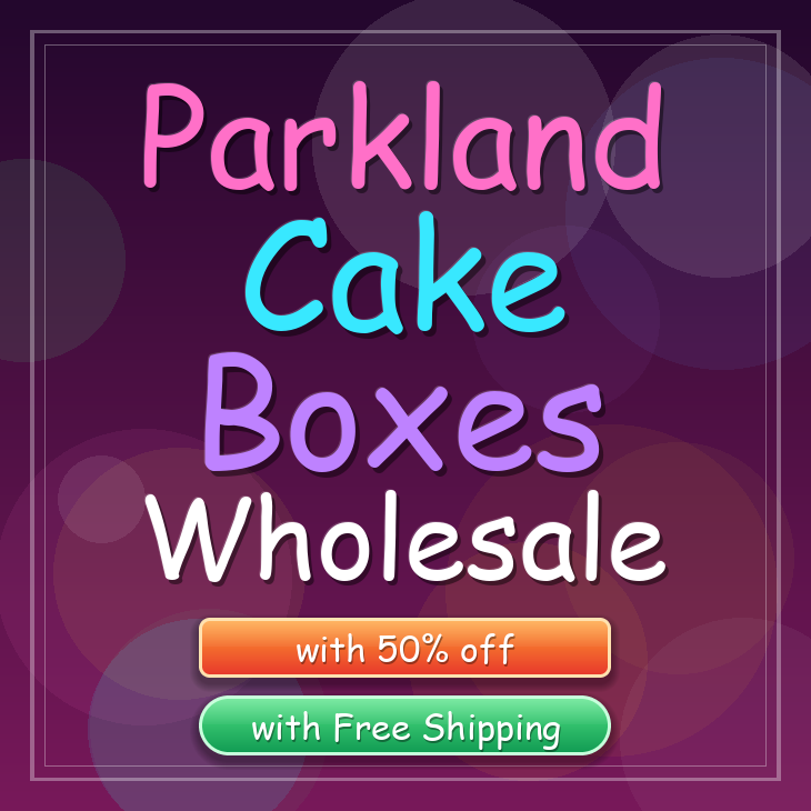 Parkland cake boxes