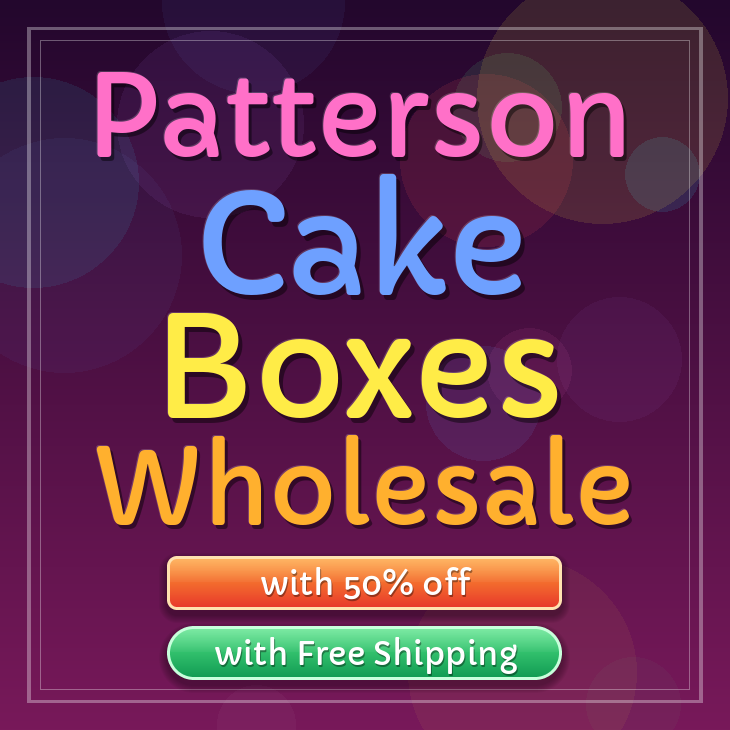 Patterson cake boxes