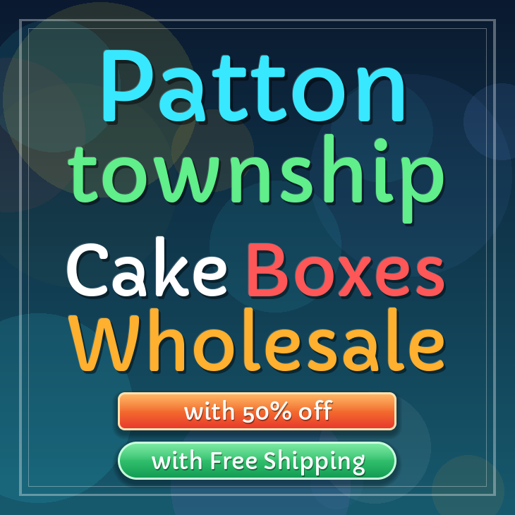 Patton Township cake boxes