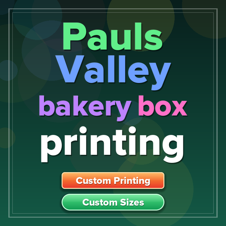 Pauls Valley bakery box printing