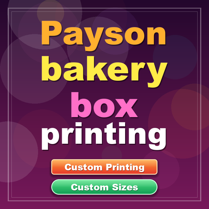 Payson bakery box printing
