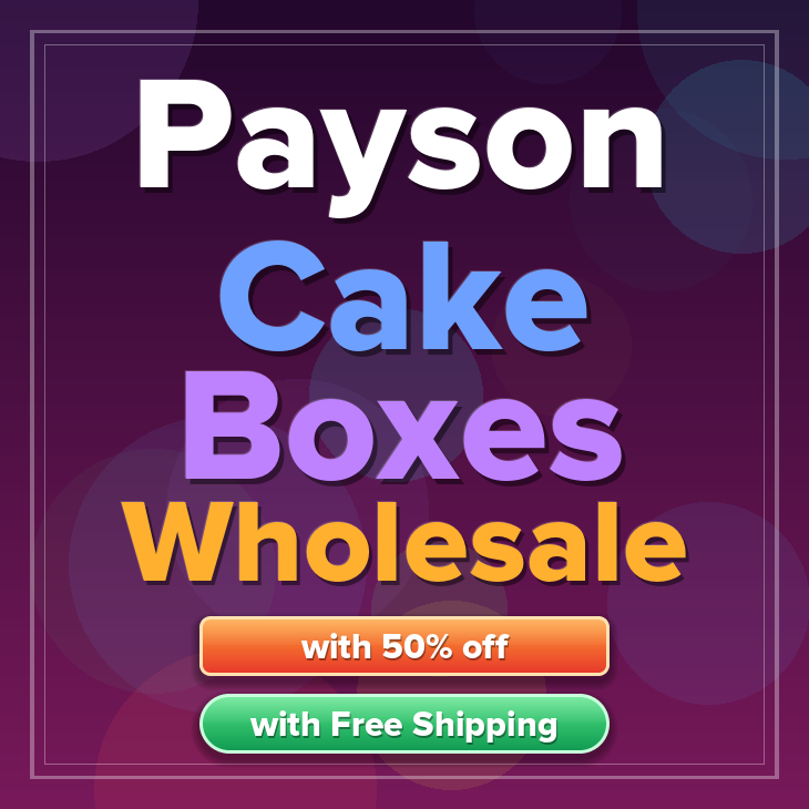 Payson cake boxes