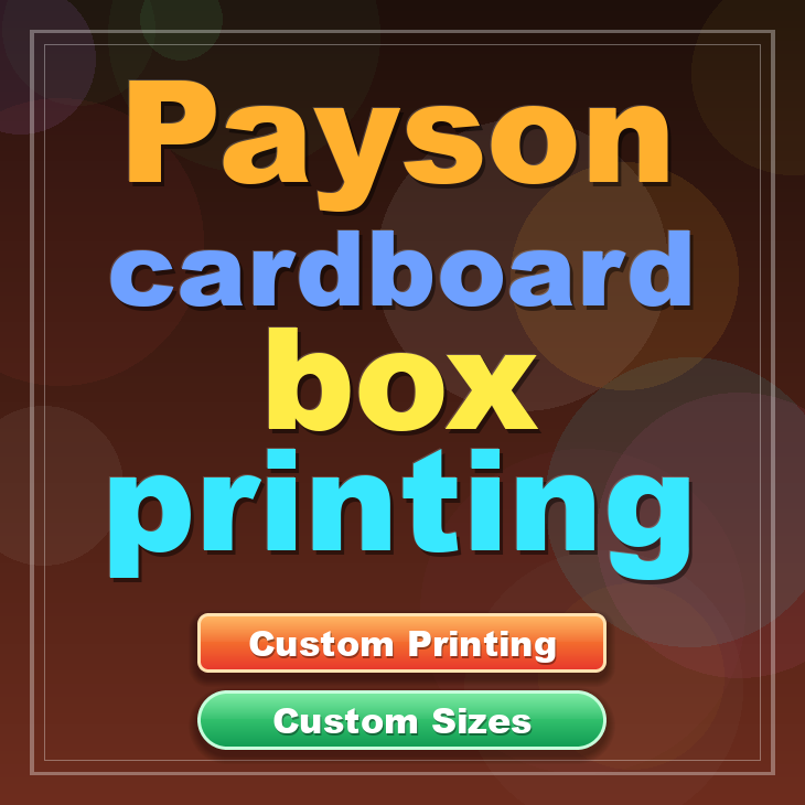 Payson cardboard box printing