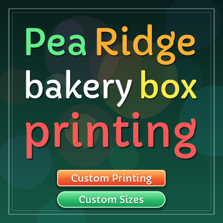 Pea Ridge bakery box printing