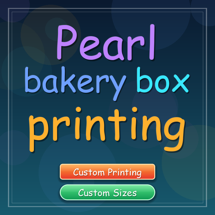 Pearl bakery box printing