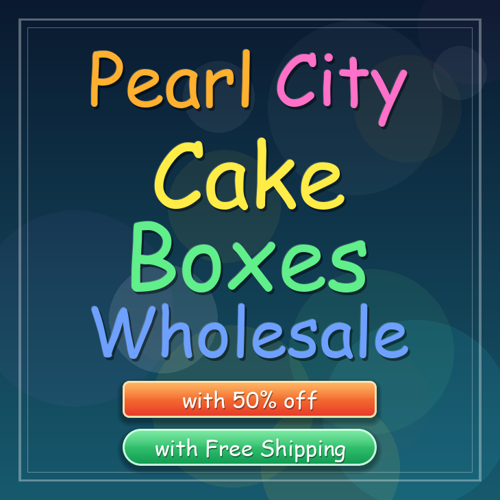 Pearl City cake boxes