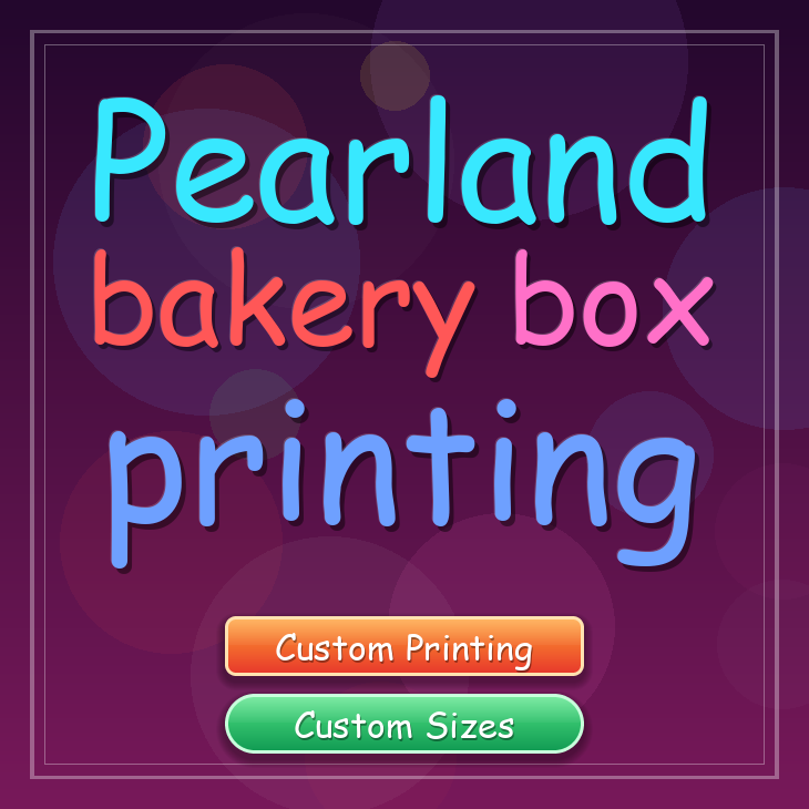 Pearland bakery box printing