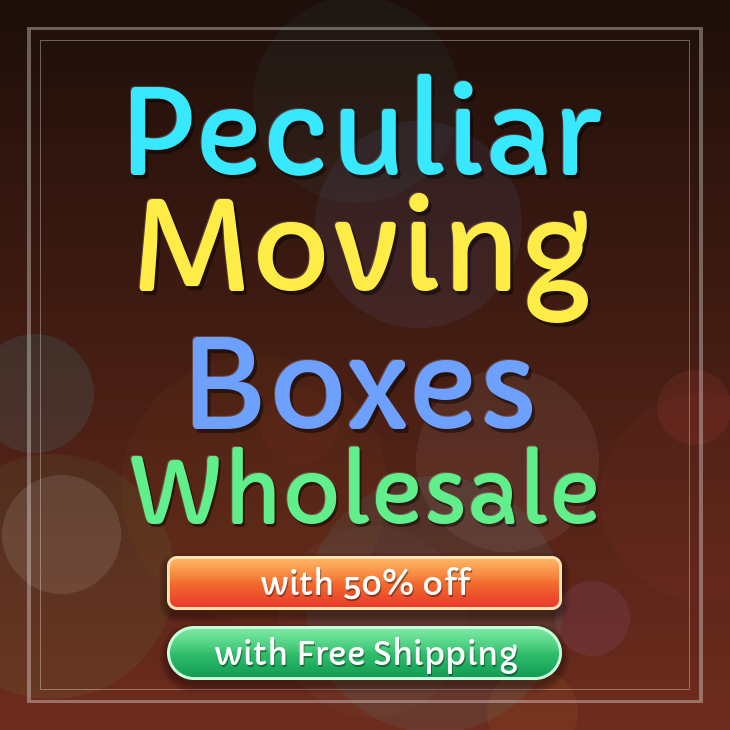 Peculiar moving boxes