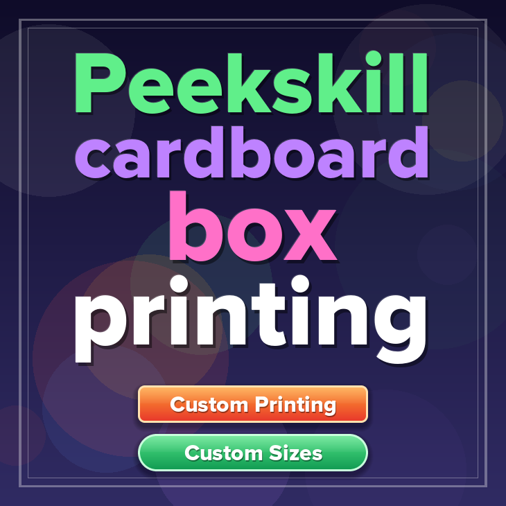 Peekskill cardboard box printing