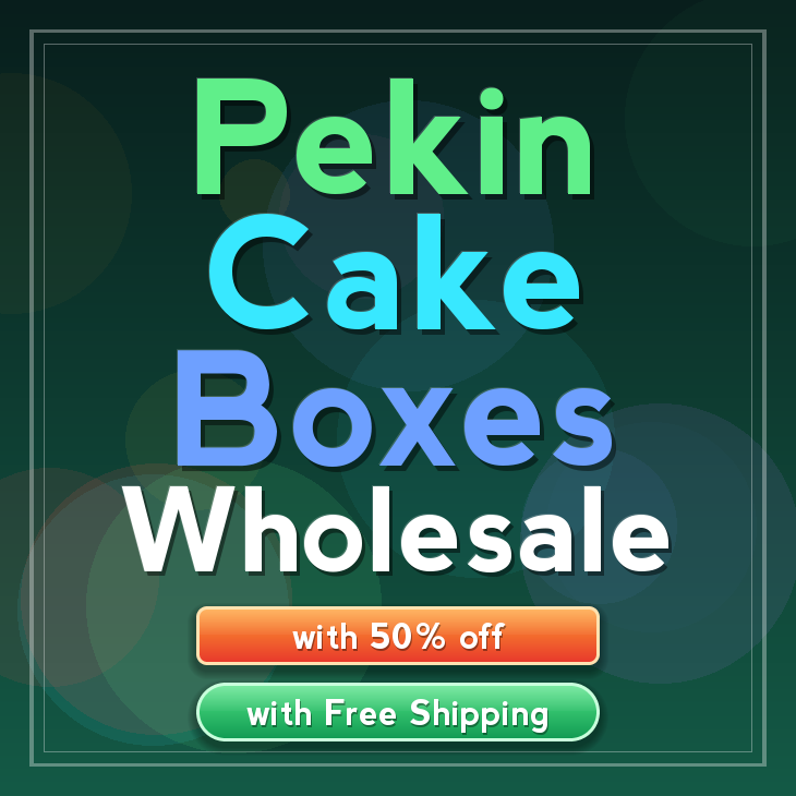 Pekin cake boxes