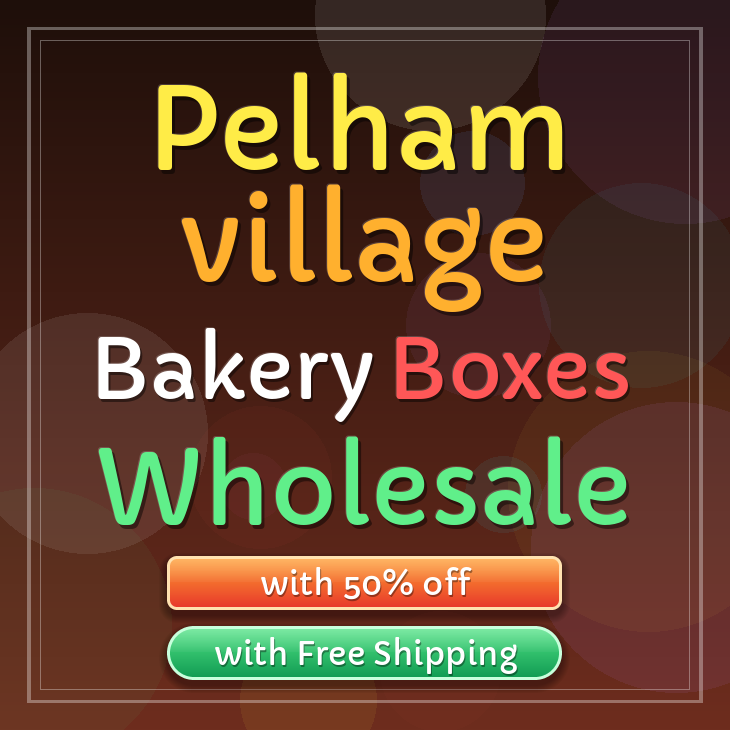 Pelham Village bakery boxes