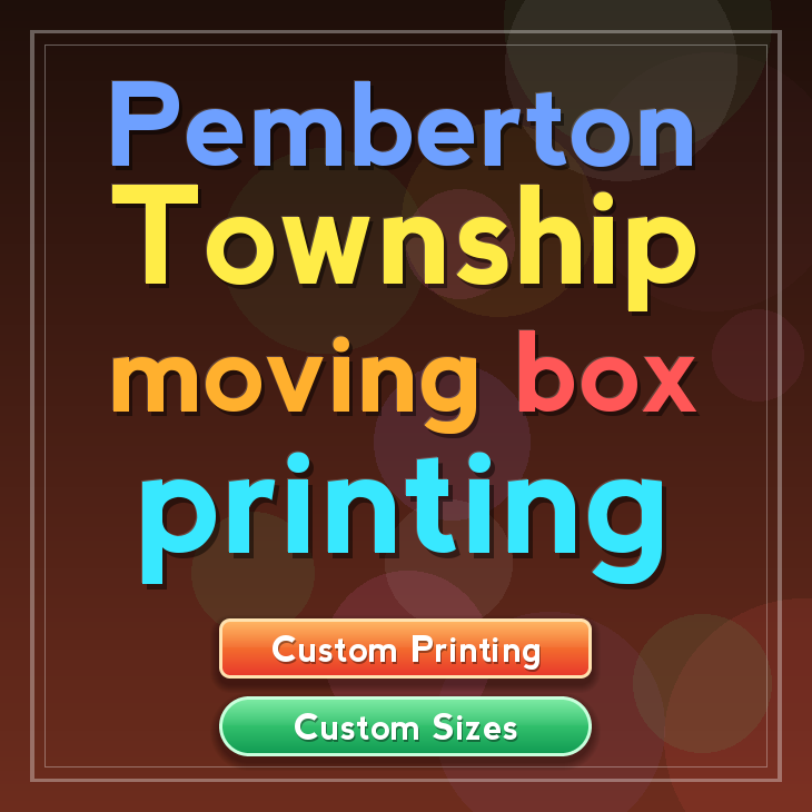 Pemberton Township moving box printing