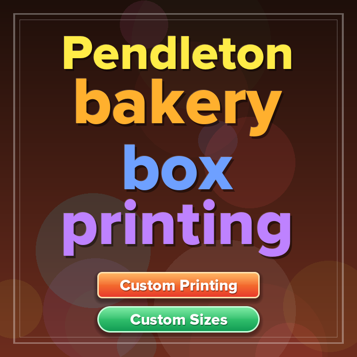 Pendleton bakery box printing