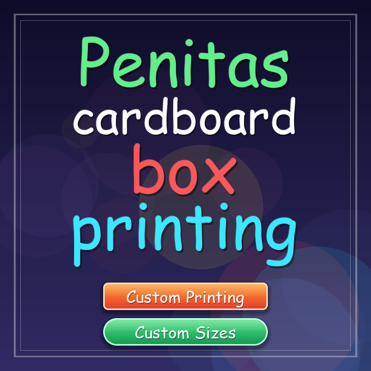 Penitas cardboard box printing
