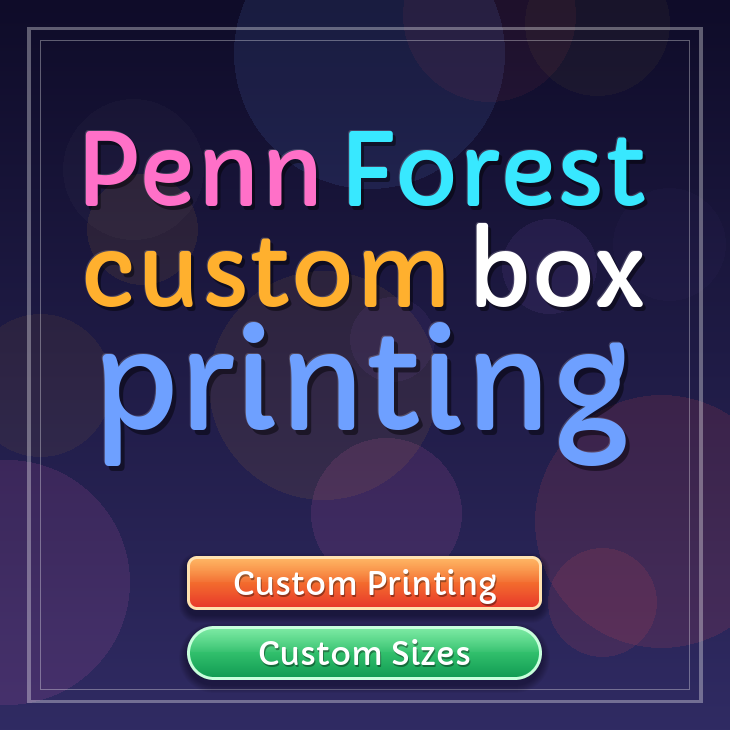 Penn Forest custom box printing