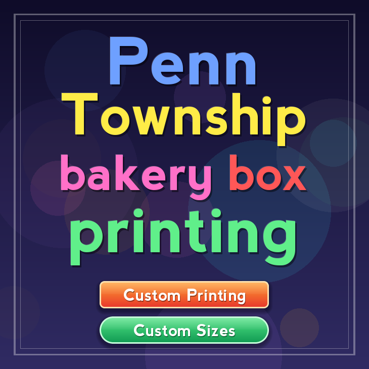 Penn Township bakery box printing