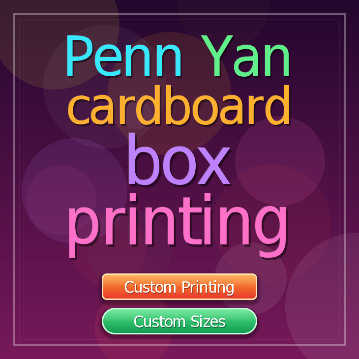 Penn Yan cardboard box printing