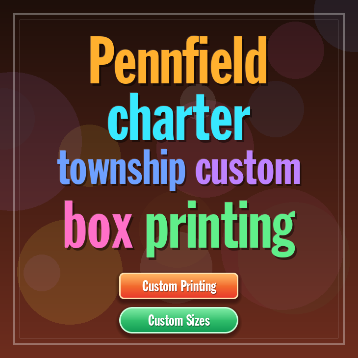 Pennfield charter township custom box printing