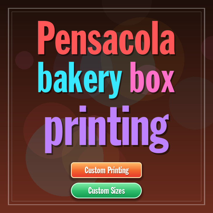 Pensacola bakery box printing