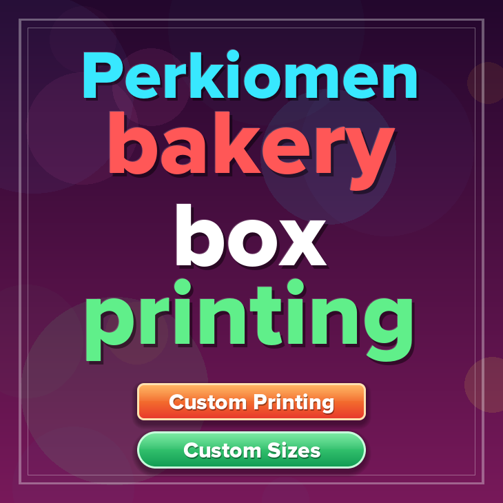 Perkiomen bakery box printing
