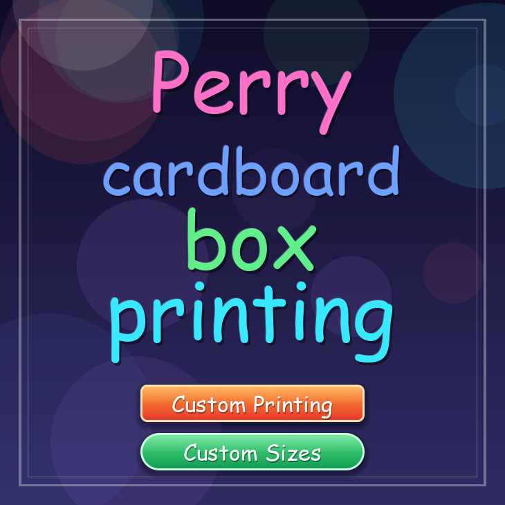 Perry cardboard box printing