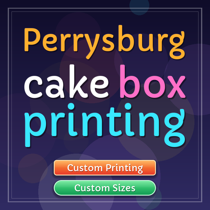 Perrysburg cake box printing