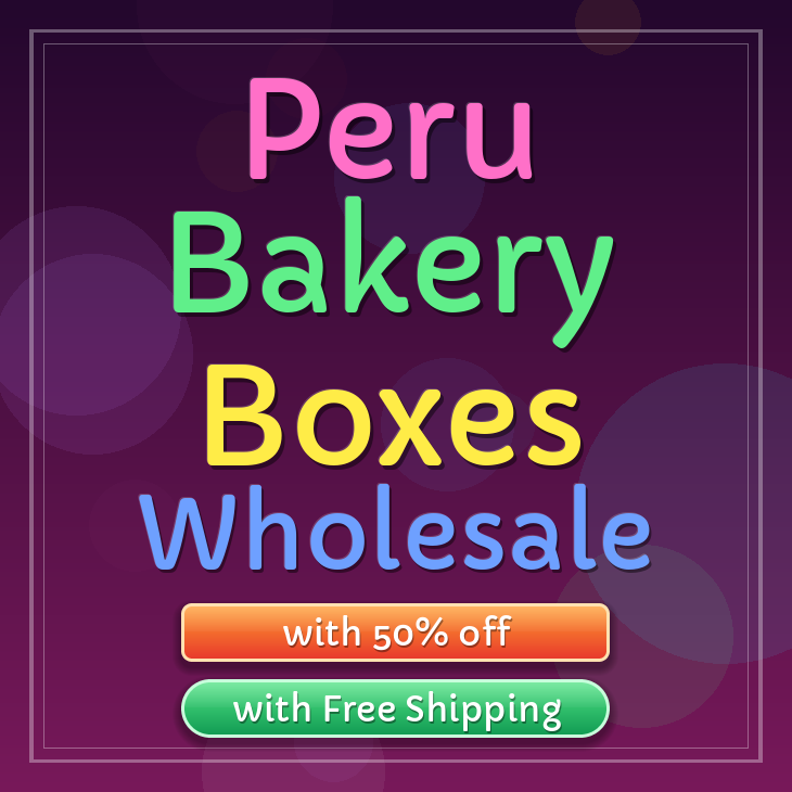 Peru bakery boxes