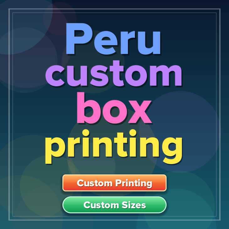 Peru custom box printing