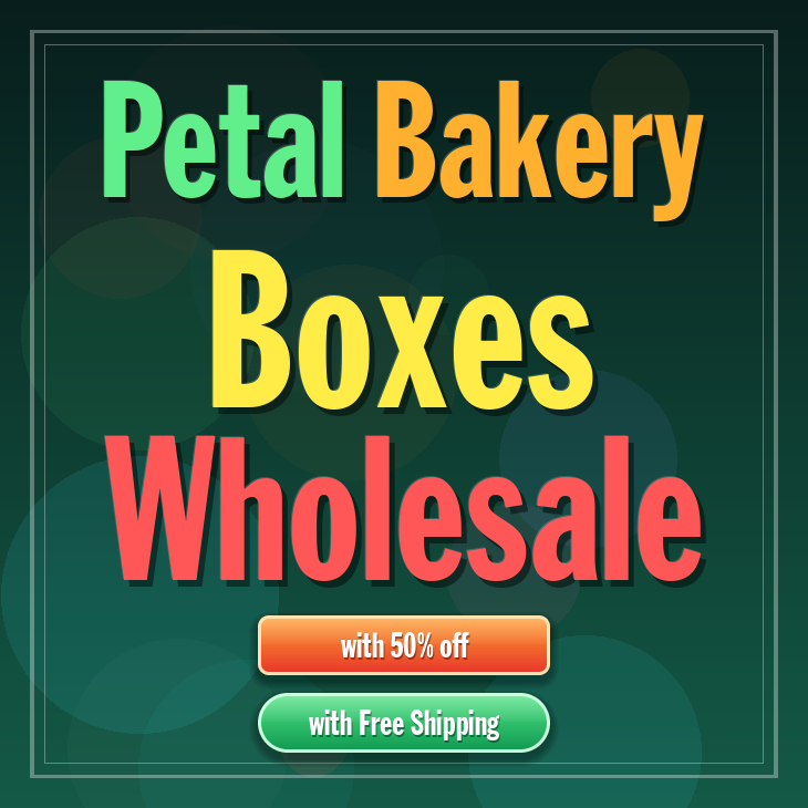 Petal bakery boxes
