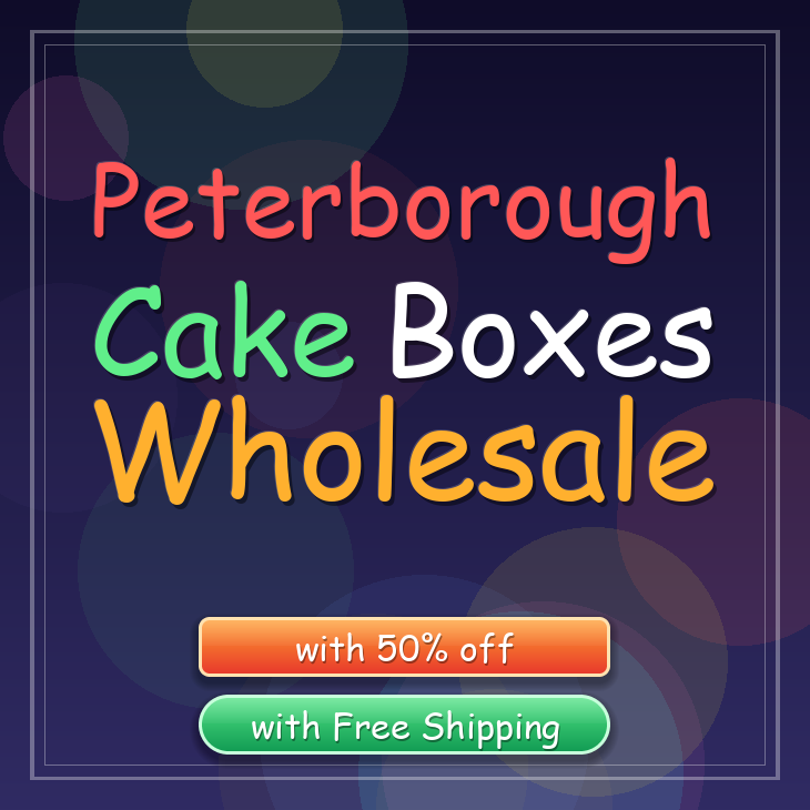 Peterborough cake boxes