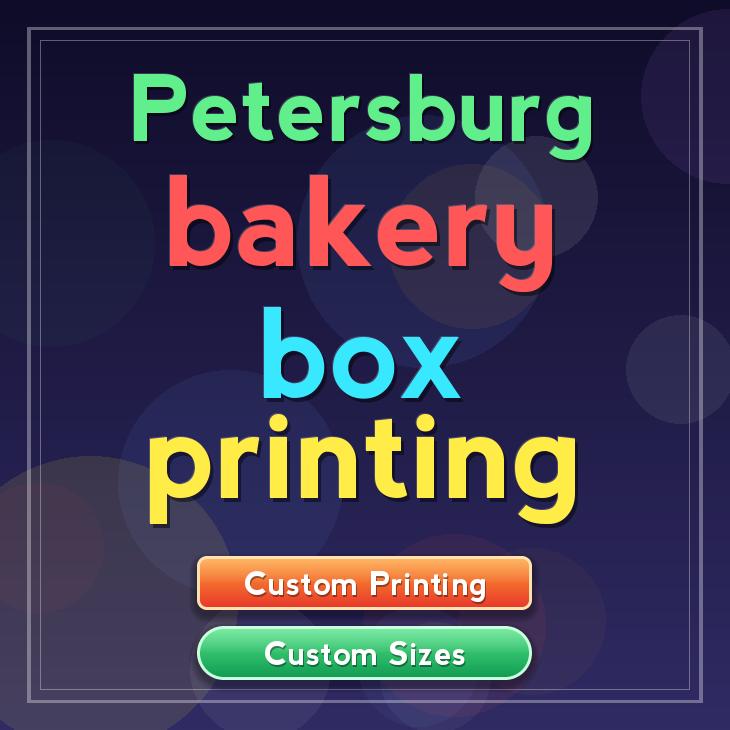 Petersburg bakery box printing