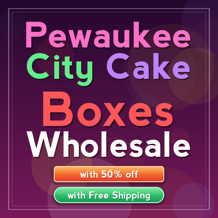 Pewaukee City cake boxes
