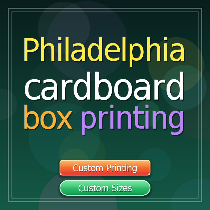 Philadelphia cardboard box printing