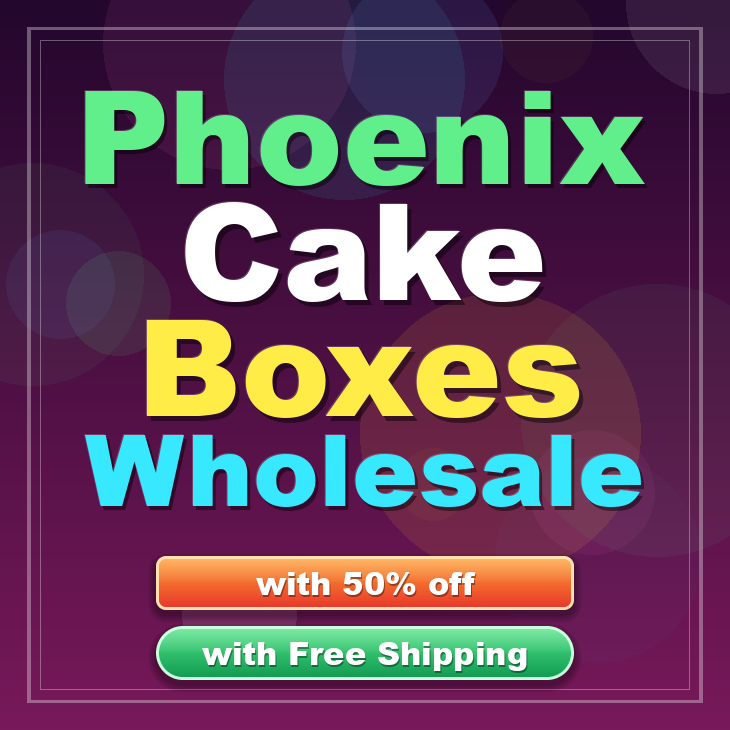 Phoenix cake boxes
