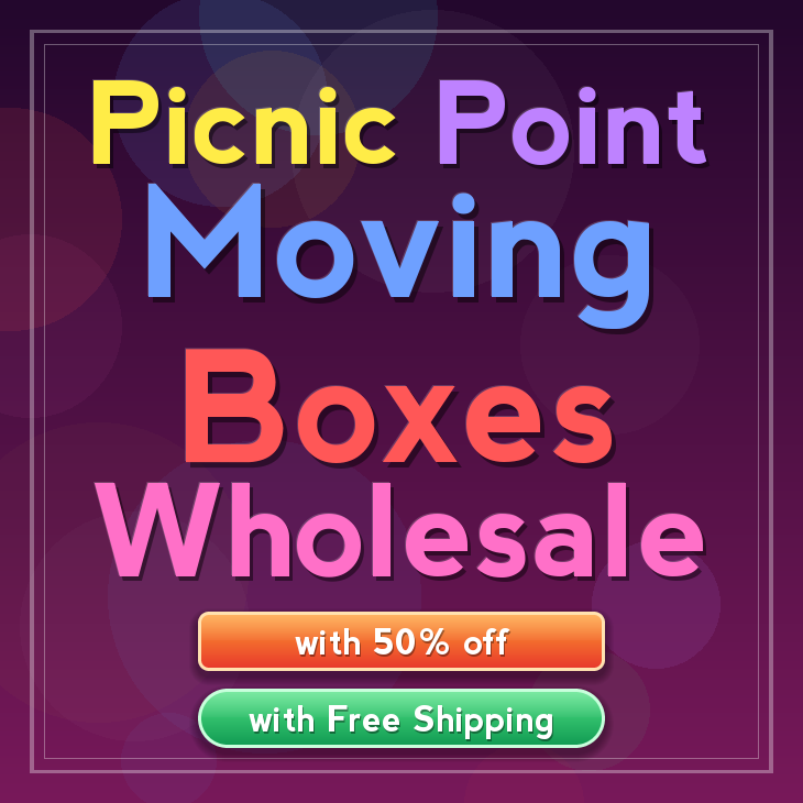 Picnic Point moving boxes