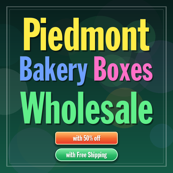Piedmont bakery boxes