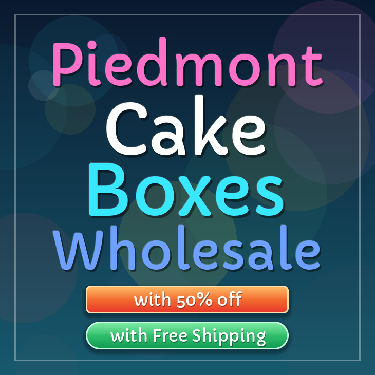 Piedmont cake boxes