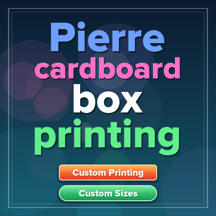 Pierre cardboard box printing