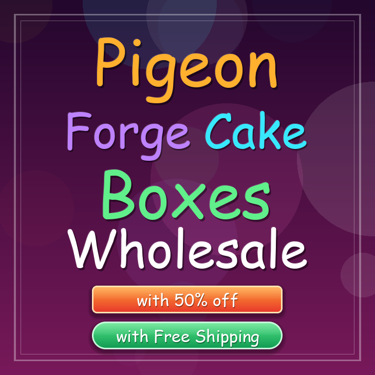 Pigeon Forge cake boxes
