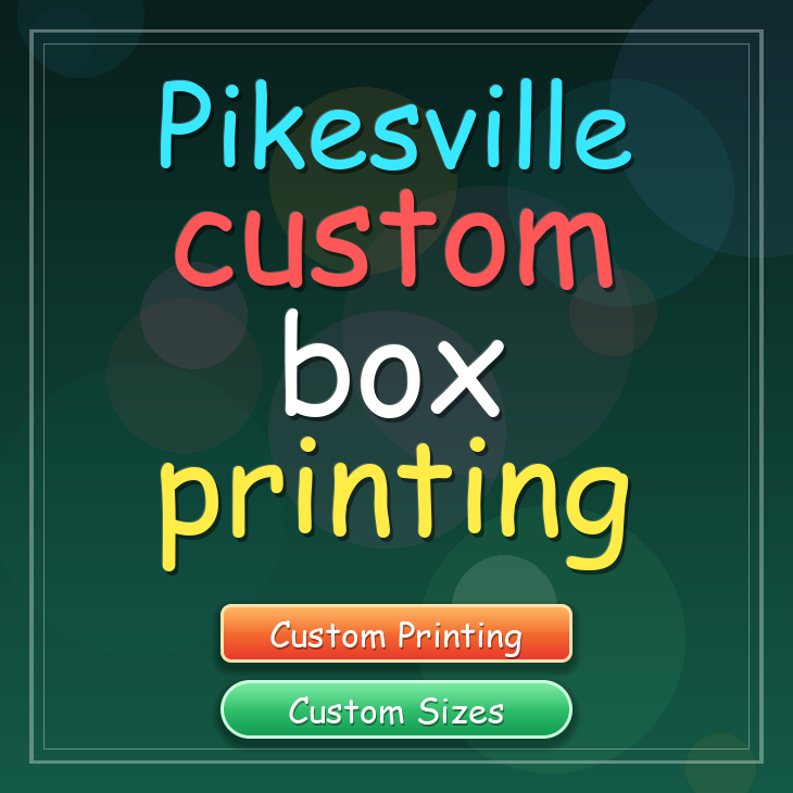 Pikesville custom box printing