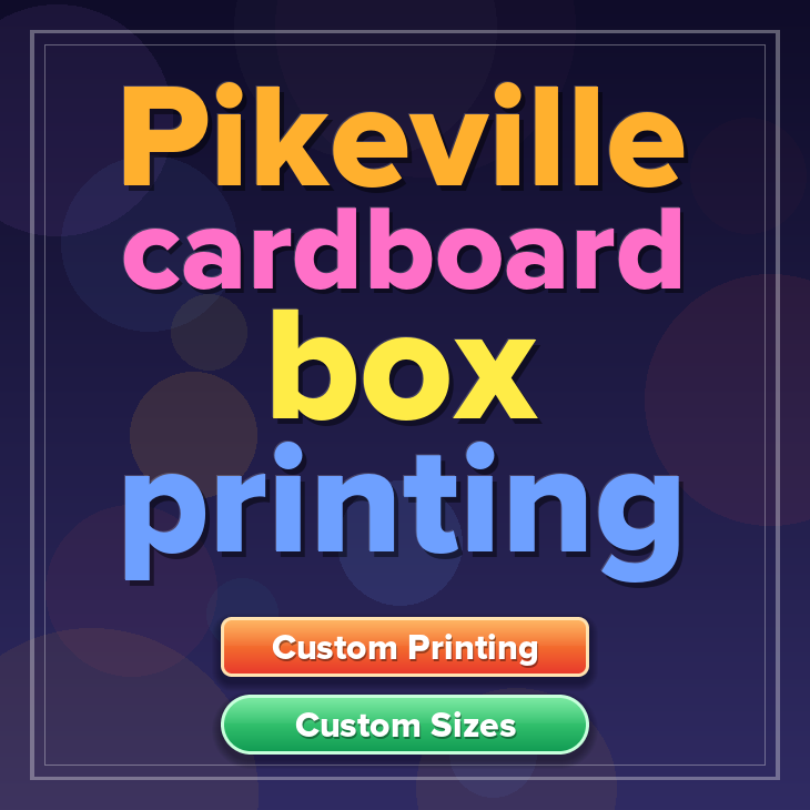 Pikeville cardboard box printing