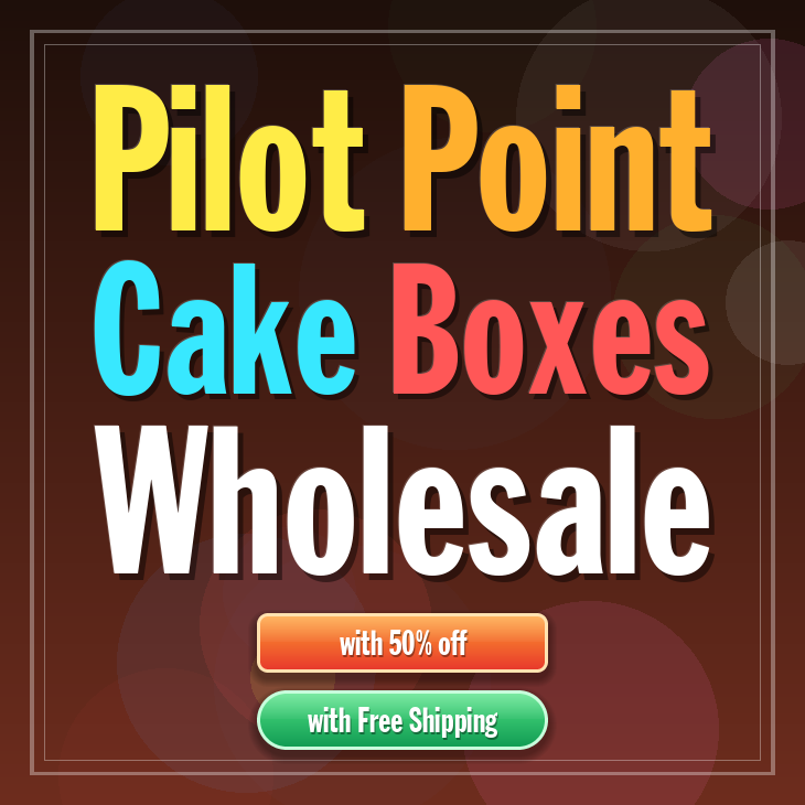 Pilot Point cake boxes