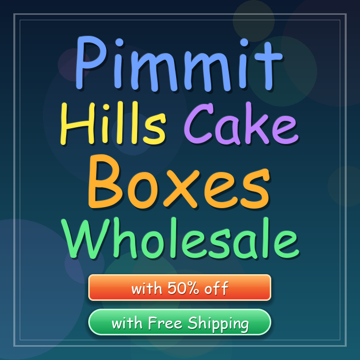 Pimmit Hills cake boxes