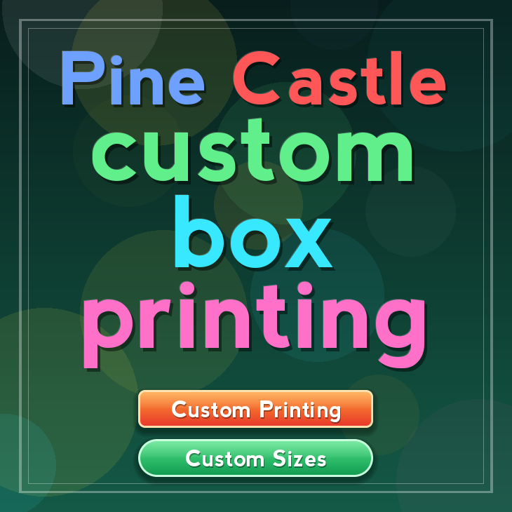 Pine Castle custom box printing