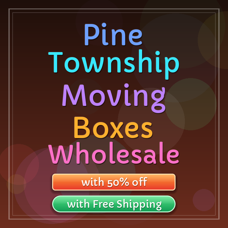 Pine Township moving boxes