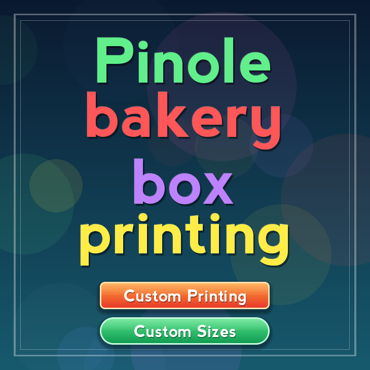 Pinole bakery box printing